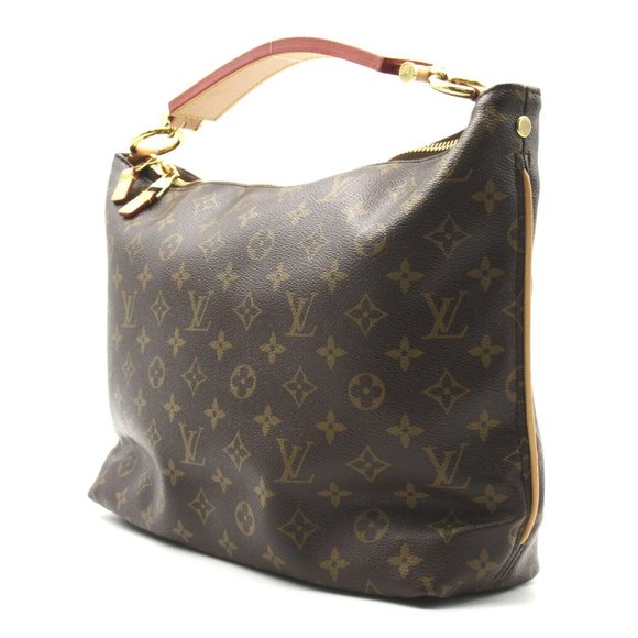 Sully Monogram Canvas  Hobo bag - Picture 3 of 11
